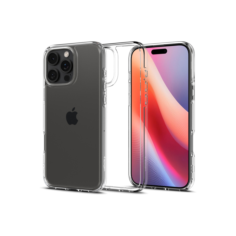 Spigen Crystal Hybrid iPhone 16 Pro Max crystal clear