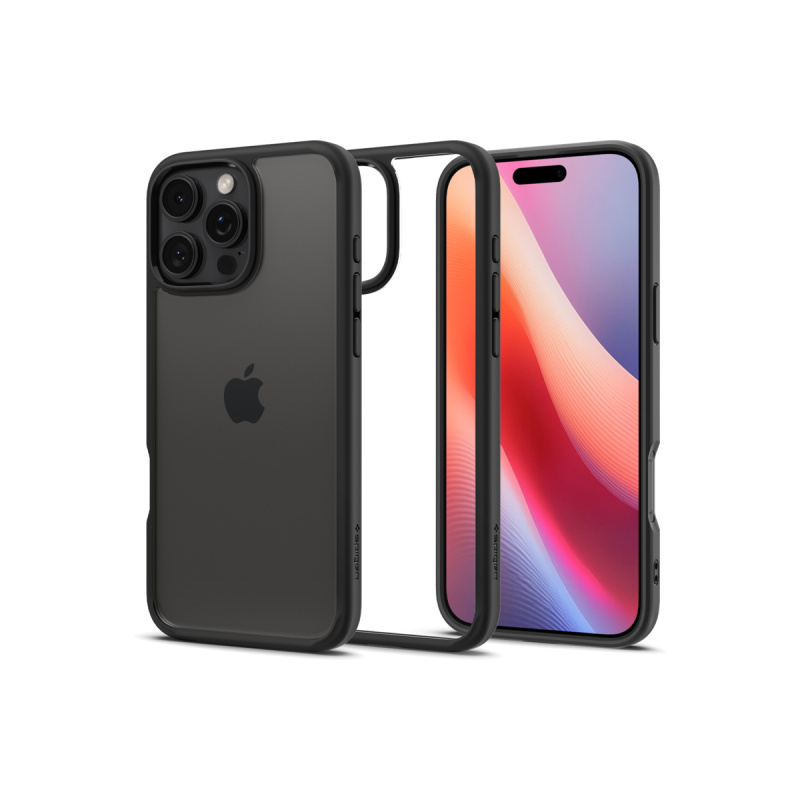 Spigen Crystal Hybrid iPhone 16 Pro Max matte black