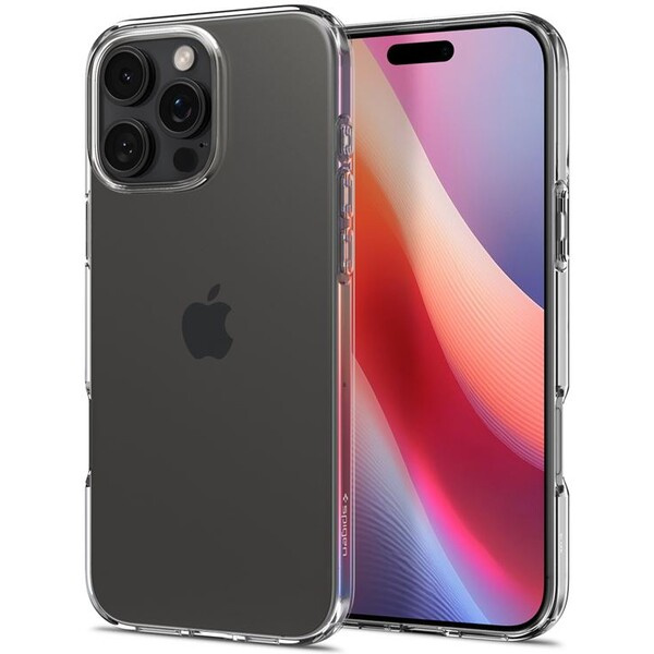Spigen Liquid Crystal kryt iPhone 16 Pro crystal clear