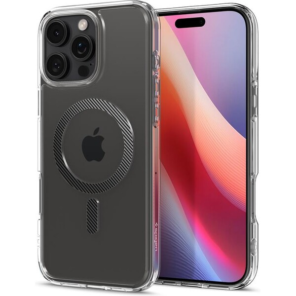 Spigen Ultra Hybrid MagSafe kryt iPhone 16 Pro carbon fiber