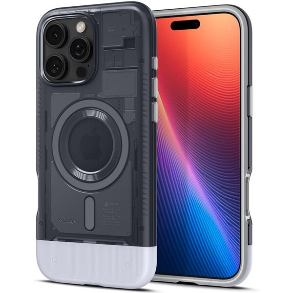 Spigen Classic C1 MagSafe kryt iPhone 16 Pro graphite