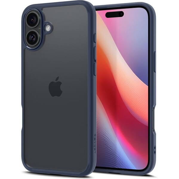 Spigen Ultra Hybrid kryt iPhone 16 navy blue