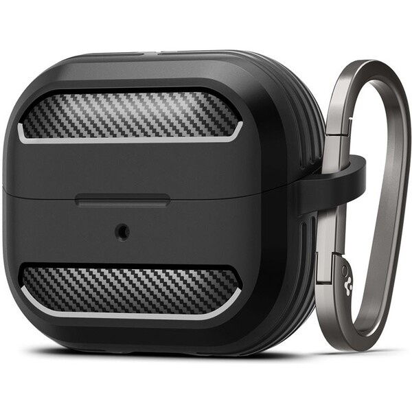 Spigen Rugged Armor pouzdro Samsung Galaxy Buds3 Pro/Buds3 matně černé
