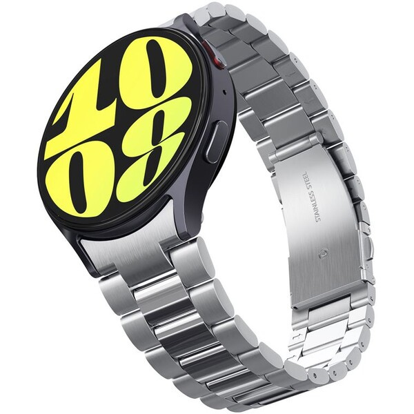 Spigen Modern Fit 316L řemínek Samsung Galaxy Watch7 44/40mm stříbrný