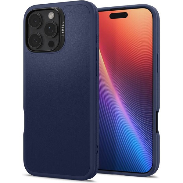 Spigen Cyrill Kajuk MagSafe kryt iPhone 16 Pro navy