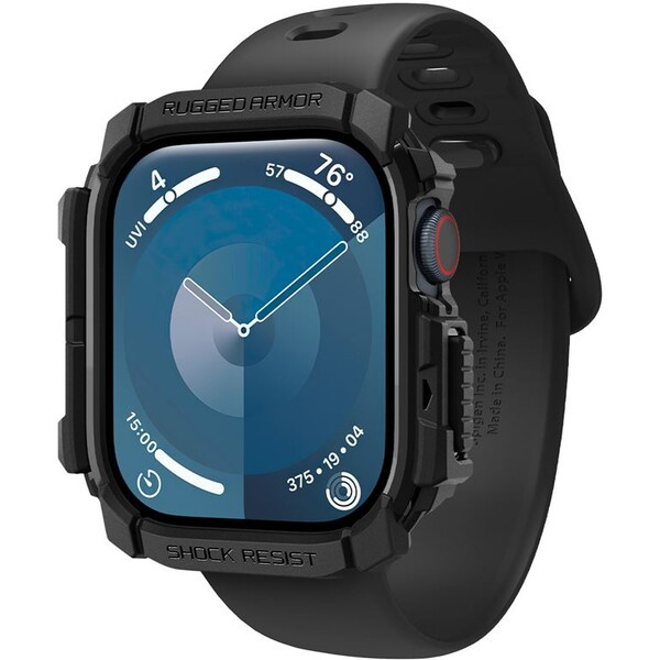 Spigen Rugged Armor kryt pro Apple Watch 10 (42mm) matně černý