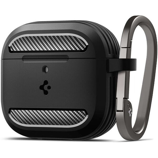 Spigen Rugged Armor pouzdro AirPods 4 matně černé