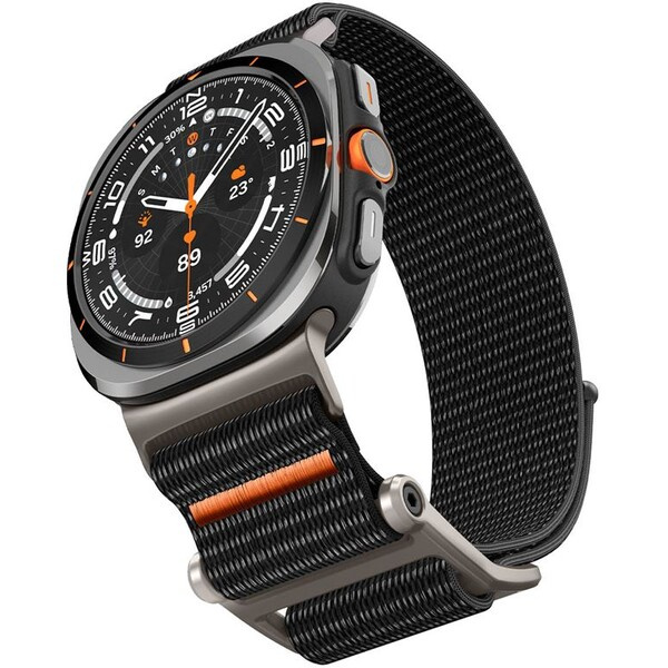 Spigen DuraPro Flex, black - Samsung Galaxy Watch Ultra AMP08773 Černá