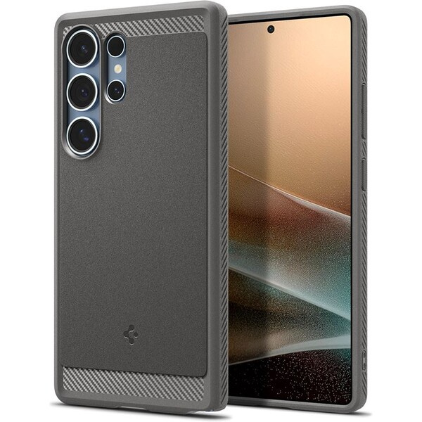Spigen Rugged Armor MagSafe kryt Samsung Galaxy S25 Ultra šedý