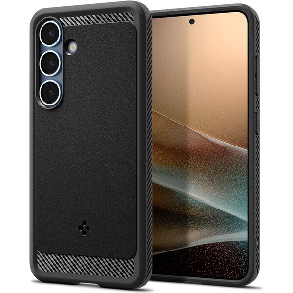 Spigen Rugged Armor MagSafe kryt Samsung Galaxy S25 matně černý