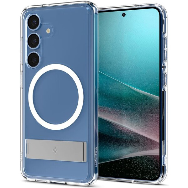 Spigen Ultra Hybrid S MagSafe kryt Samsung Galaxy S25 bílý