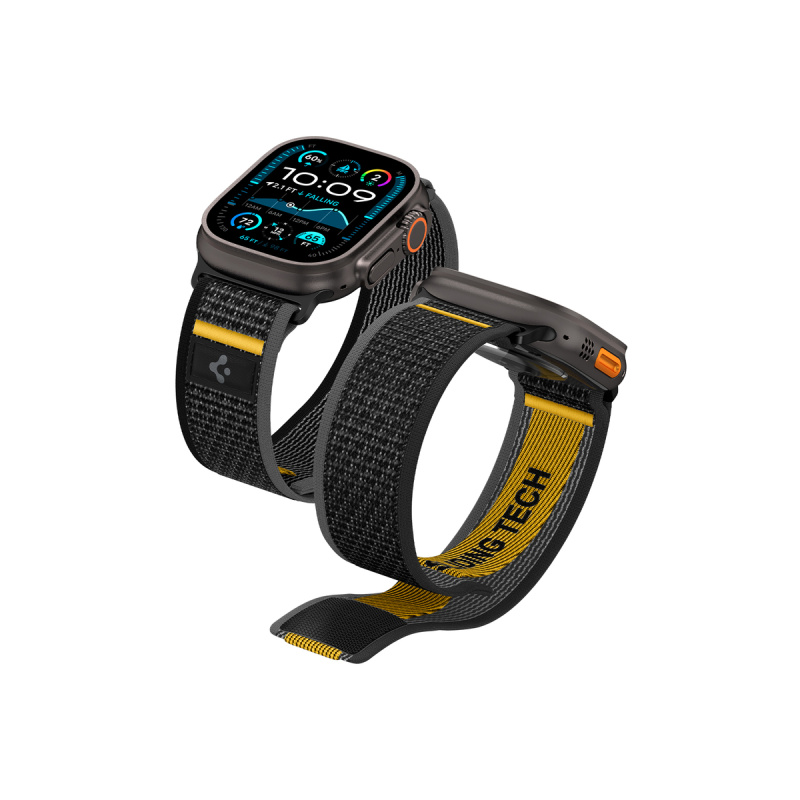 Spigen Athlex Air Active řemínek Apple Watch 49/46/45/44mm černý