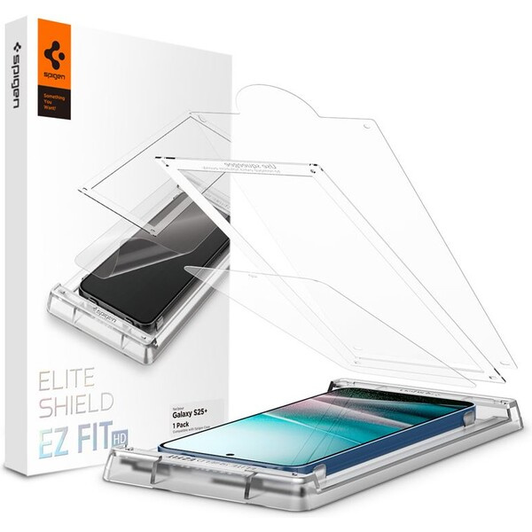Spigen EliteShield EZ Fit HD ochranná fólie Samsung Galaxy S25+