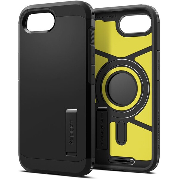 Spigen Tough Armor MagSafe kryt iPhone 16e černý