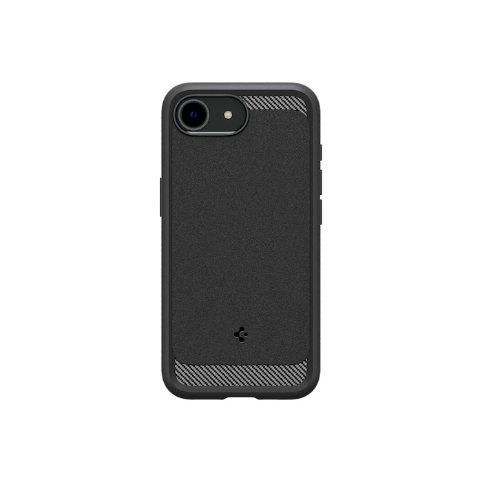 Spigen Rugged Armor MagSafe kryt iPhone 16e matně černý