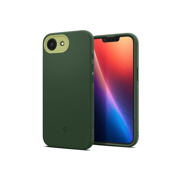 Spigen Nano Pop MagSafe kryt iPhone 16e zelený