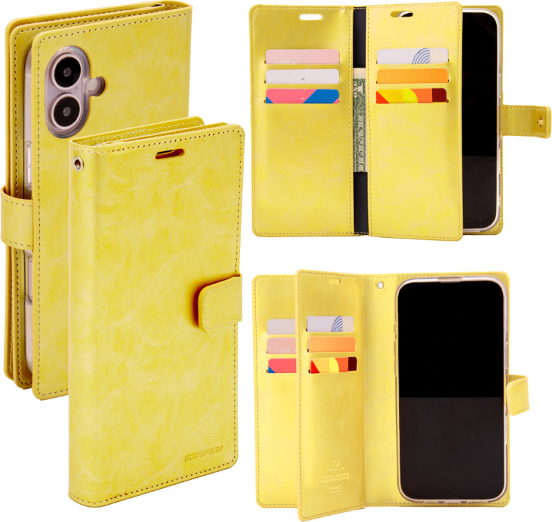 Mercury Ochranné pouzdro na iPhone 16 PLUS - Mercury, Mansoor Diary Gold