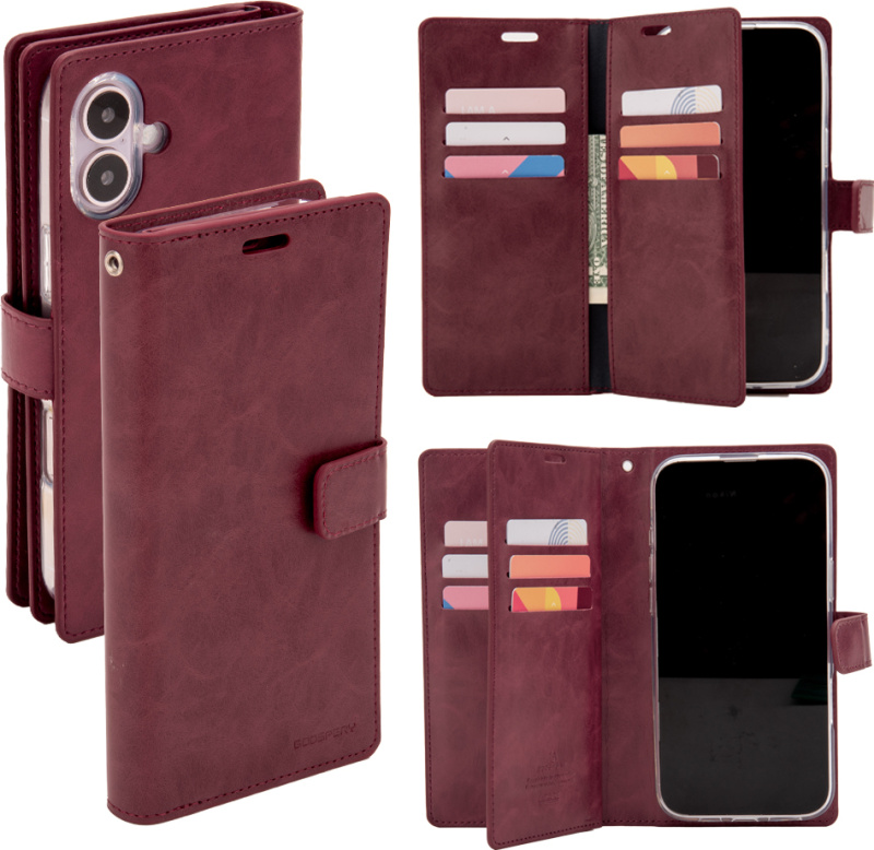 Mercury Ochranné pouzdro na iPhone 16 PLUS - Mercury, Mansoor Diary Wine