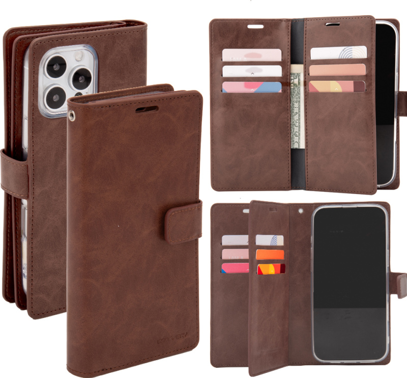 Mercury Ochranné pouzdro na iPhone 16 Pro MAX - Mercury, Mansoor Diary Brown