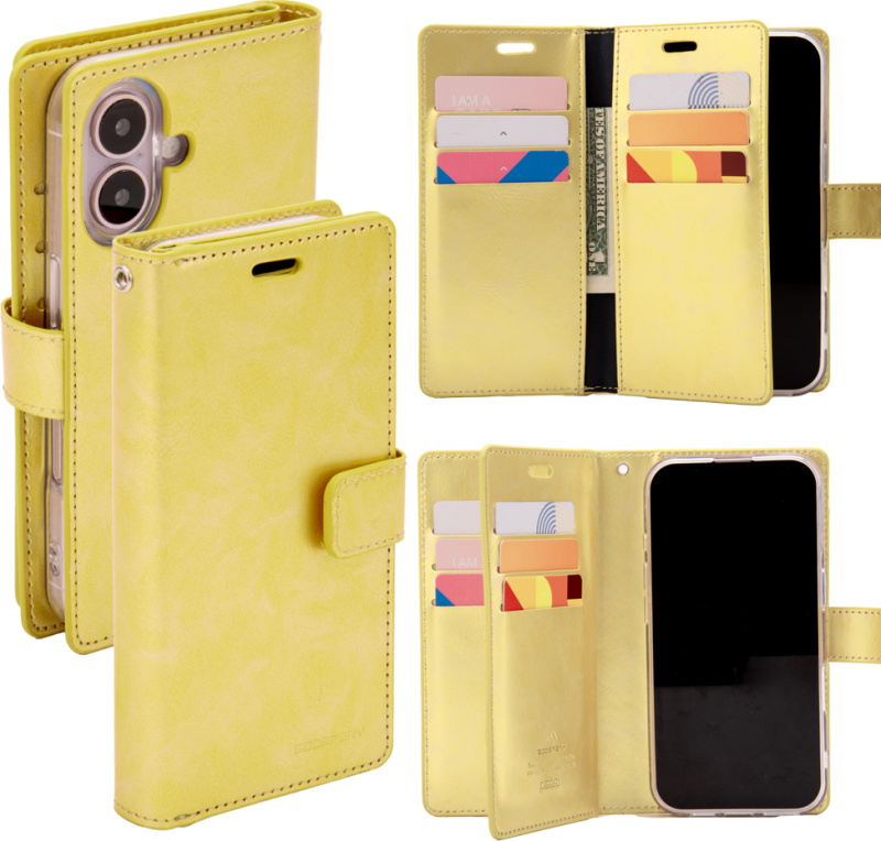 Mercury Ochranné pouzdro na iPhone 16 - Mercury, Mansoor Diary Gold