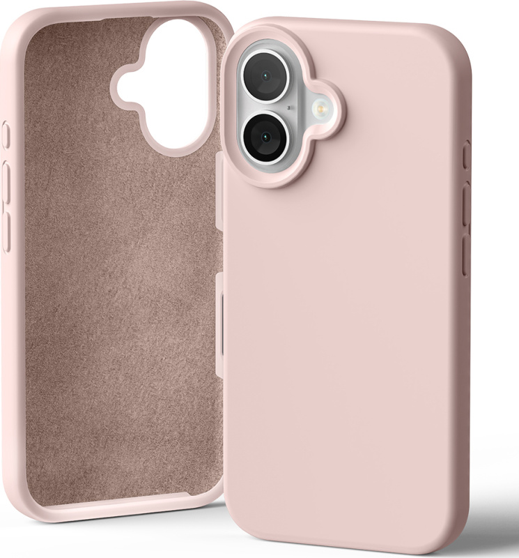 Mercury Ochranný kryt na iPhone 16 - Mercury, Silicone Pink Sand