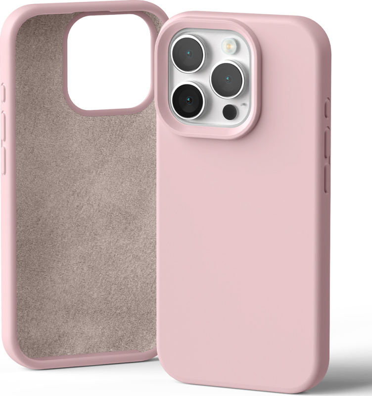 Mercury Ochranný kryt na iPhone 16 Pro - Mercury, Silicone Pink Sand