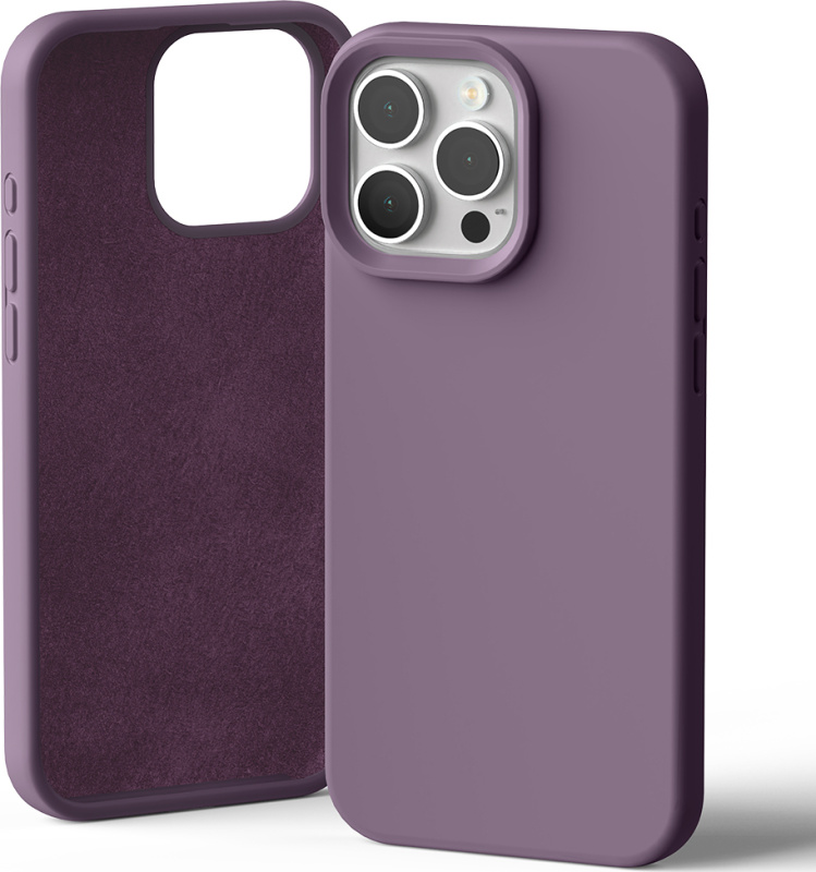 Mercury Ochranný kryt na iPhone 16 Pro MAX - Mercury, Silicone Purple