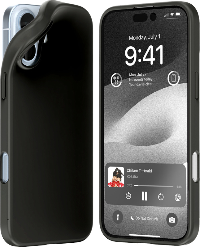 Mercury Ochranný kryt na iPhone 16 PLUS - Mercury, Soft Feeling Black