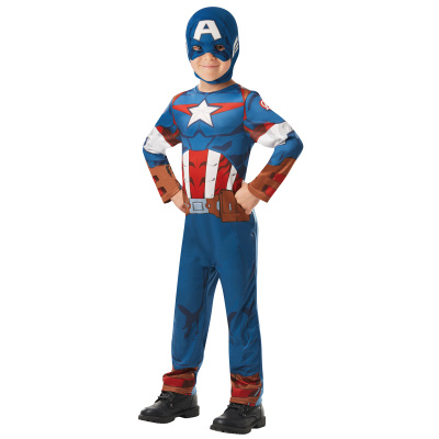 Rubie's Kostým Captain America classic 110 - 116 cm