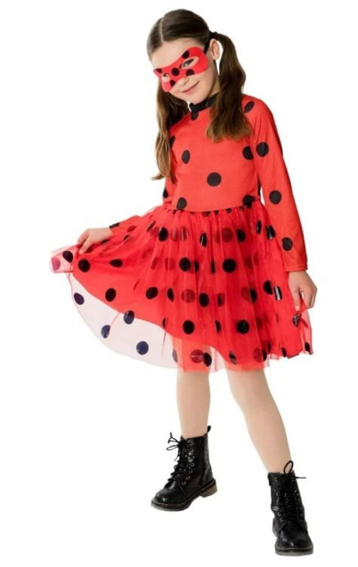 Rubie's Šaty Miraculous Beruška 110 - 128 cm