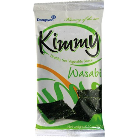 Kimmy Snack Řasa Wasabi 22 g