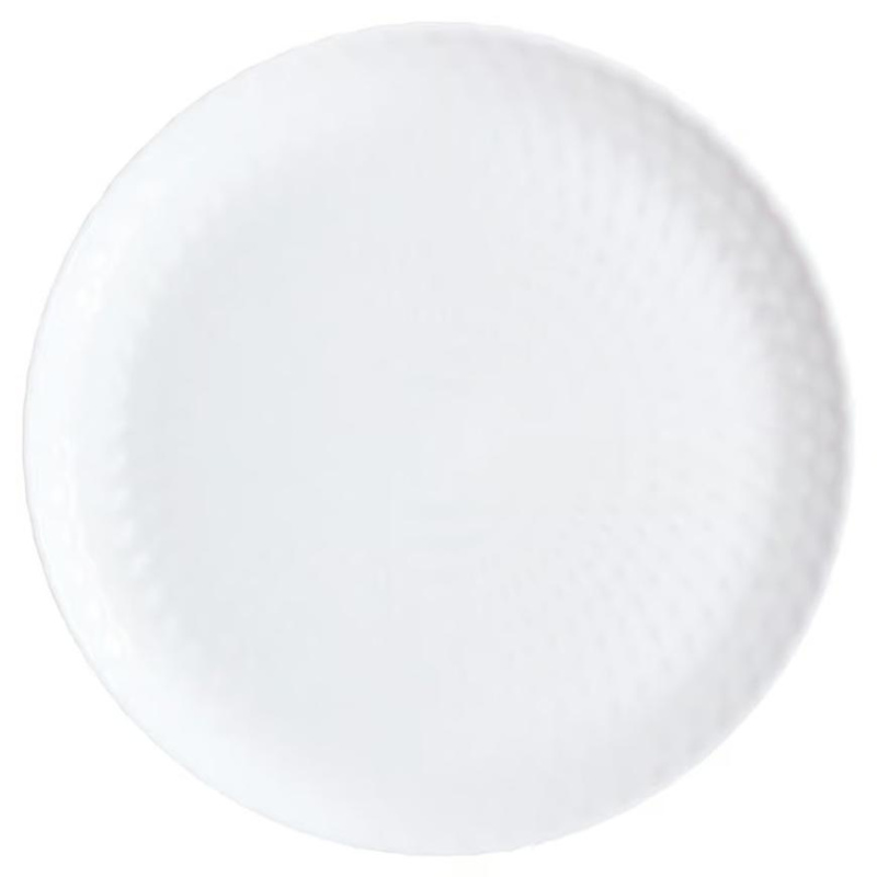 Talíř mělký 25cm Pampille bílý Luminarc