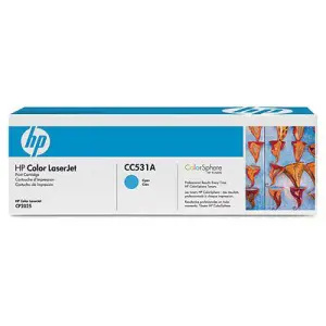 Toner HP CC531A - azurový