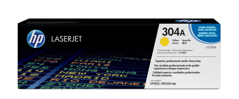 Toner HP CC532A - žlutý