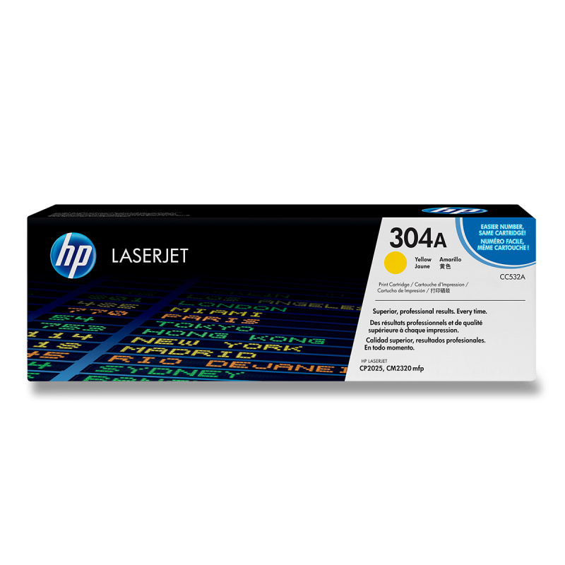 Toner HP CC532A - žlutý