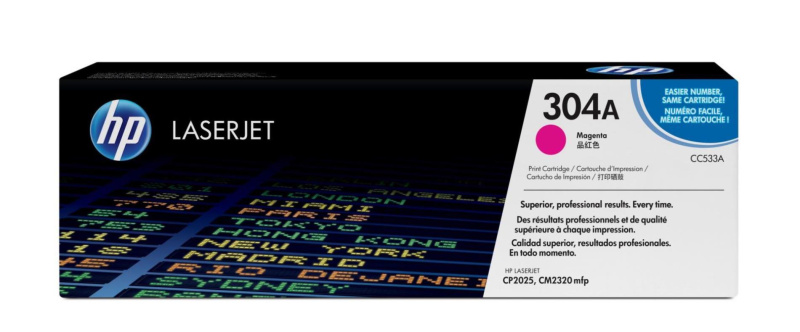 Toner HP CC533A - purpurový