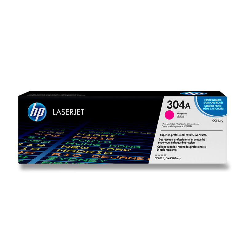 Toner HP CC533A - purpurový