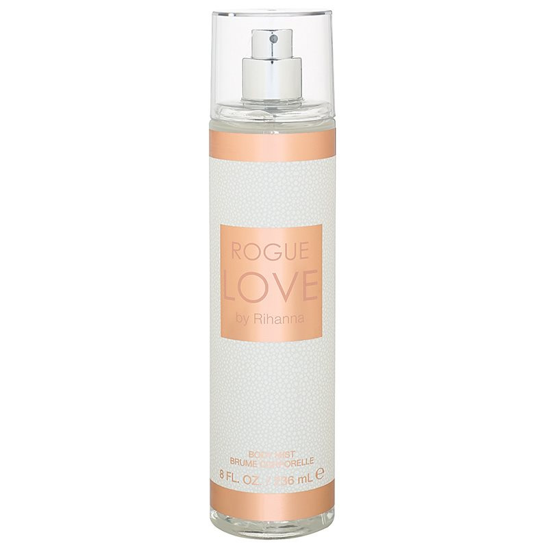 Rihanna Rogue Love tělový sprej pro ženy 236 ml