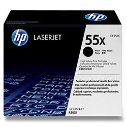 HP CE255X č. 55X Černá