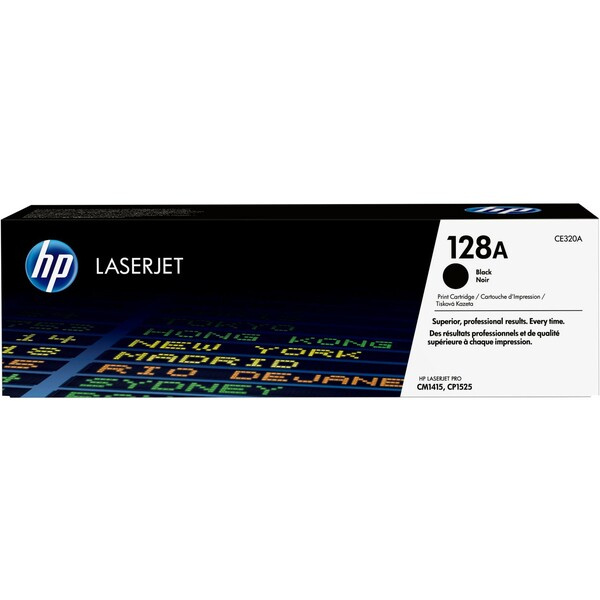 Kazeta tonerová HP CE320A/128A, černá