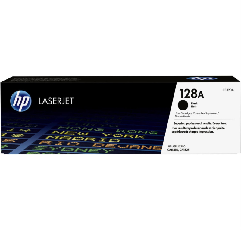 Kazeta tonerová HP CE320A/128A, černá