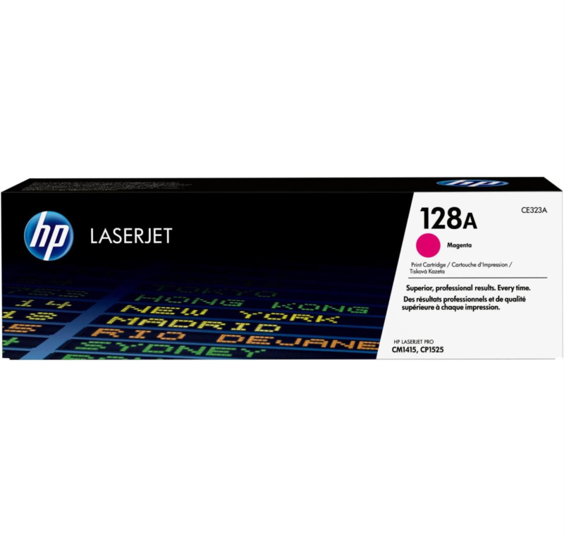 Kazeta tonerová HP CE323A/128A, purpurová