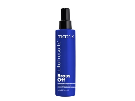 Matrix Brass Off sprej na vlasy neutralizující žluté tóny 200 ml