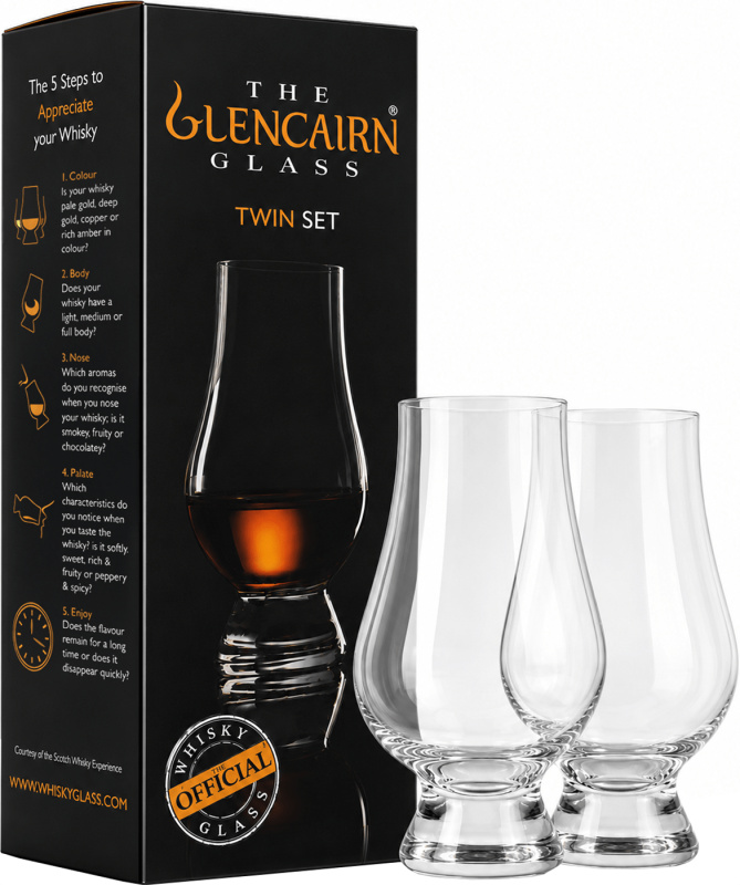 Glencairn Twin Set – 2 degustační sklenice 0,19l
