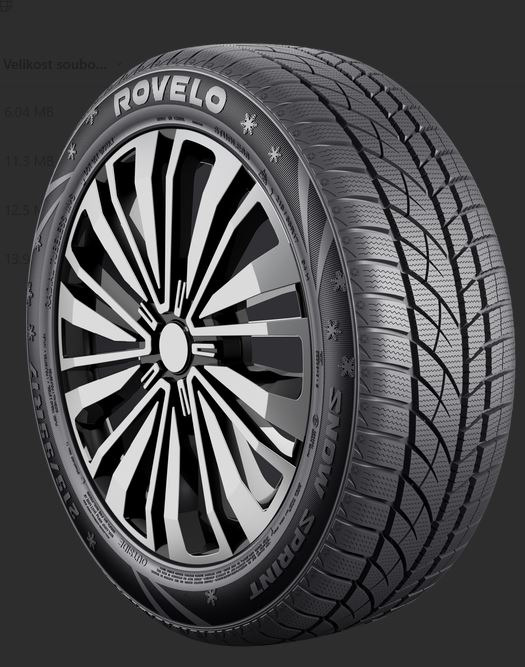 205/50R17 89V, Rovelo, SNOW SPRINT M+S 3PMSF
