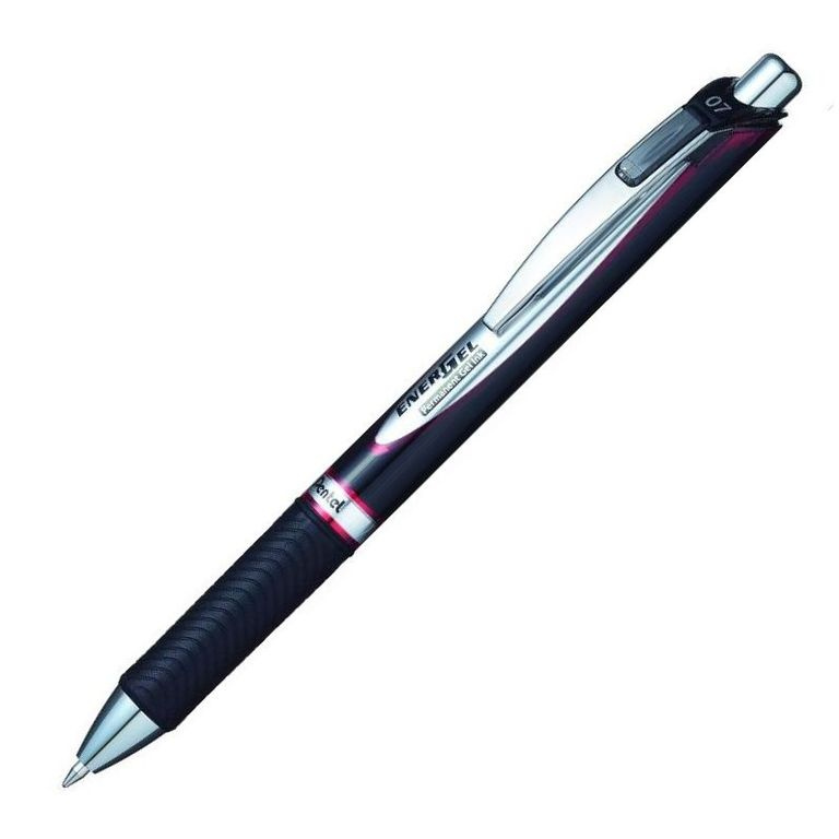 Pentel EnerGel Document BLP77 - gelový roller  - červený