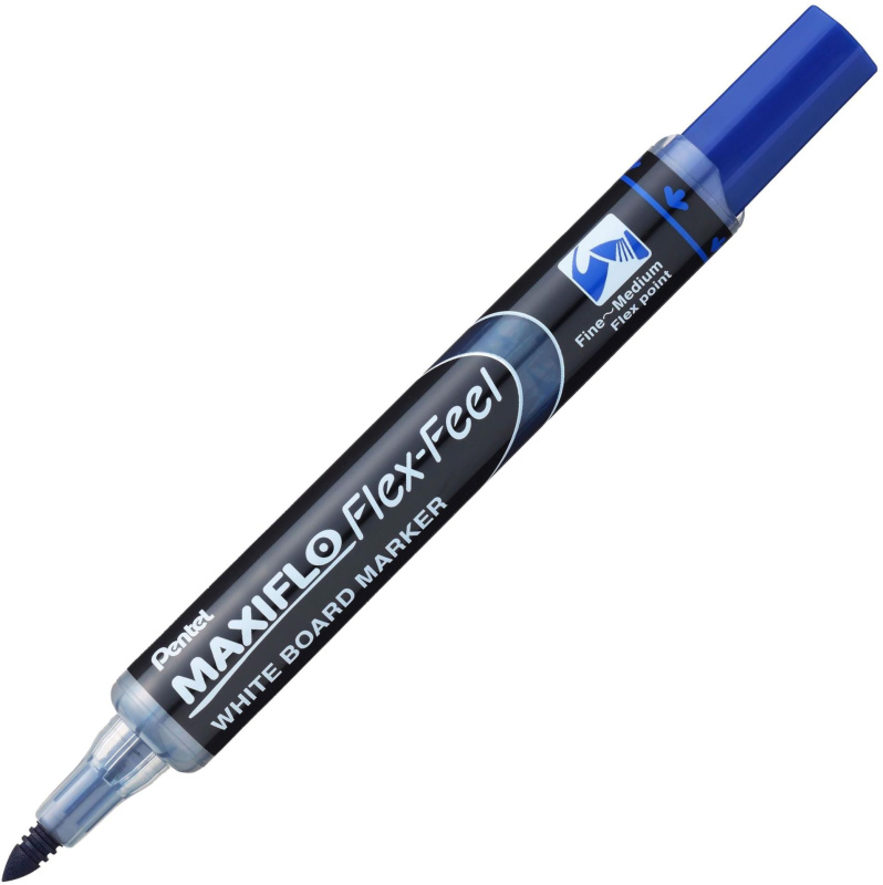 Popisovač na bílé tabule Pentel Maxiflo - modrá