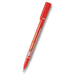 Permanentní popisovač Pentel NF450 - kulatý hrot, červený