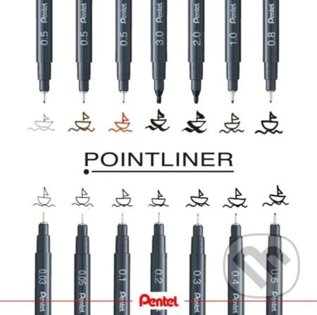 PENT.S20P-5N POINTLINER GREY 0,5MM