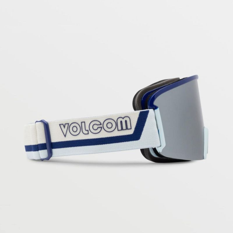 Snowboardové brýle Volcom GARDEN DARK BLUE OFF WHITE SKY/SILVER CHROME (VG0122106) jedna velikost